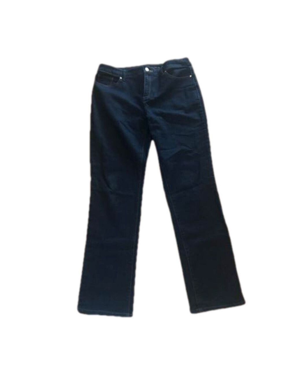 Chico’s So Slimming Slim Jean Size 1R. Medium to dark wash. High rise. 5 pockets